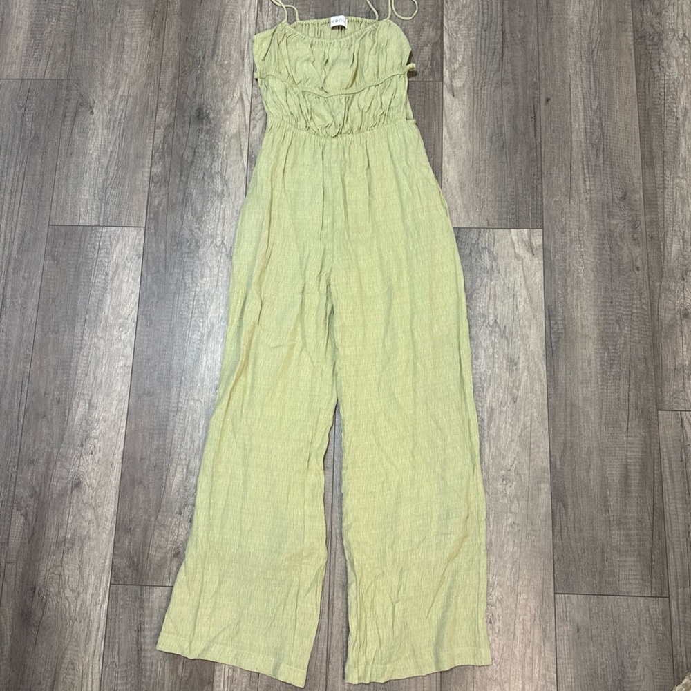 Avenue Light Green Jumpsuit